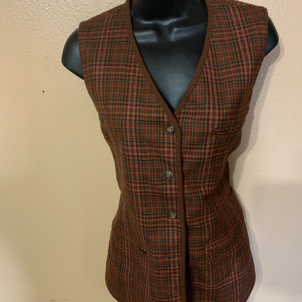 Ellen Tracy vest vtg